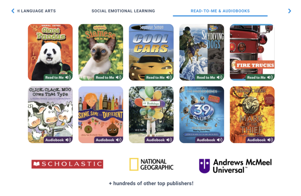 Epic digital library