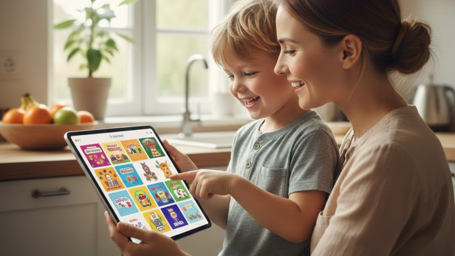 Active viewing as parent and child talk about TV shows for kids