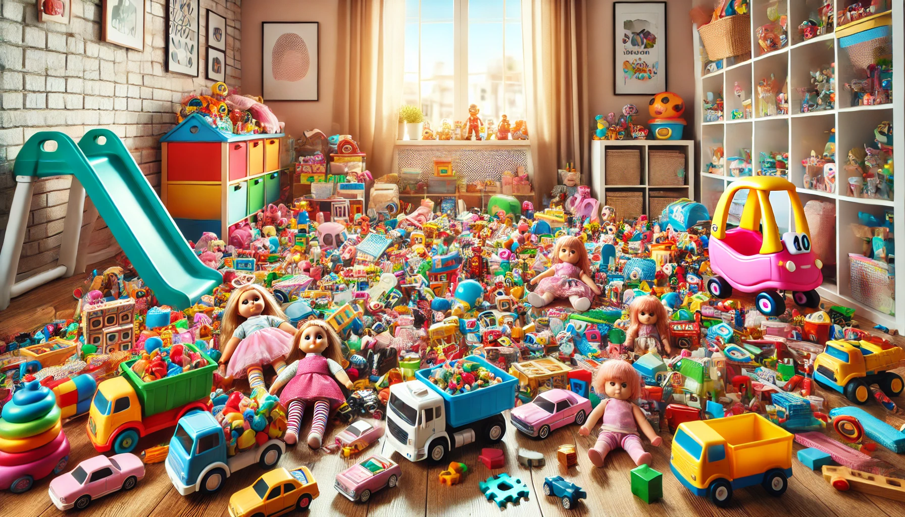 Is it good for kids to have a lot of toys?