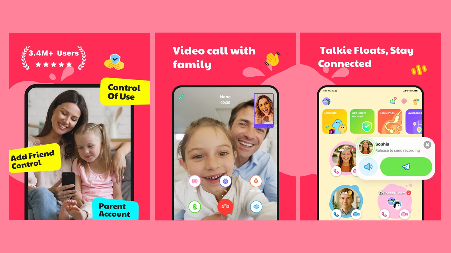 https://kids.justalk.com/ messenger app for kids