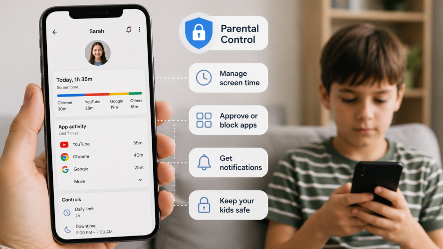 digital parenting and child device monitoring.